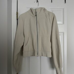 Lululemon Women's Cream Zip-Up Jacket